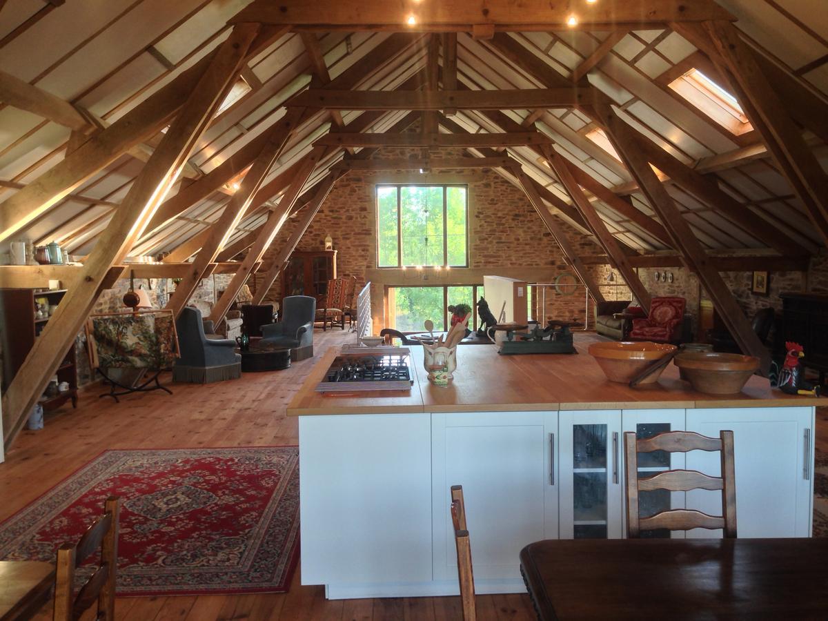 Chambres D'Hotes Le Bouleau Goutrens Exterior foto